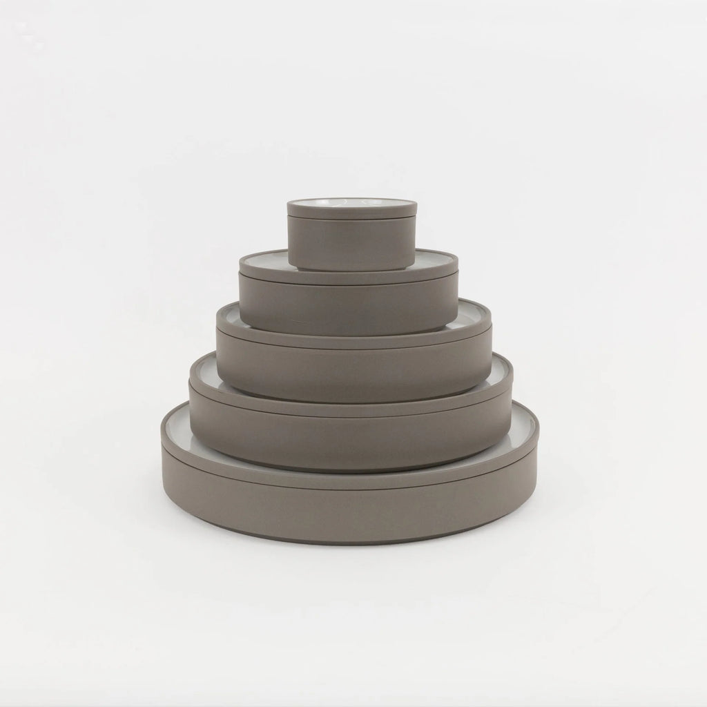 HAW103 - Plate / Lid Ash White ø 7 3/8"