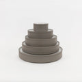 HAW103 - Plate / Lid Ash White ø 7 3/8"