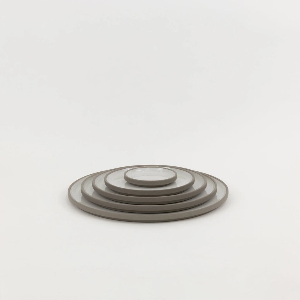 HAW103 - Plate / Lid Ash White ø 7 3/8"